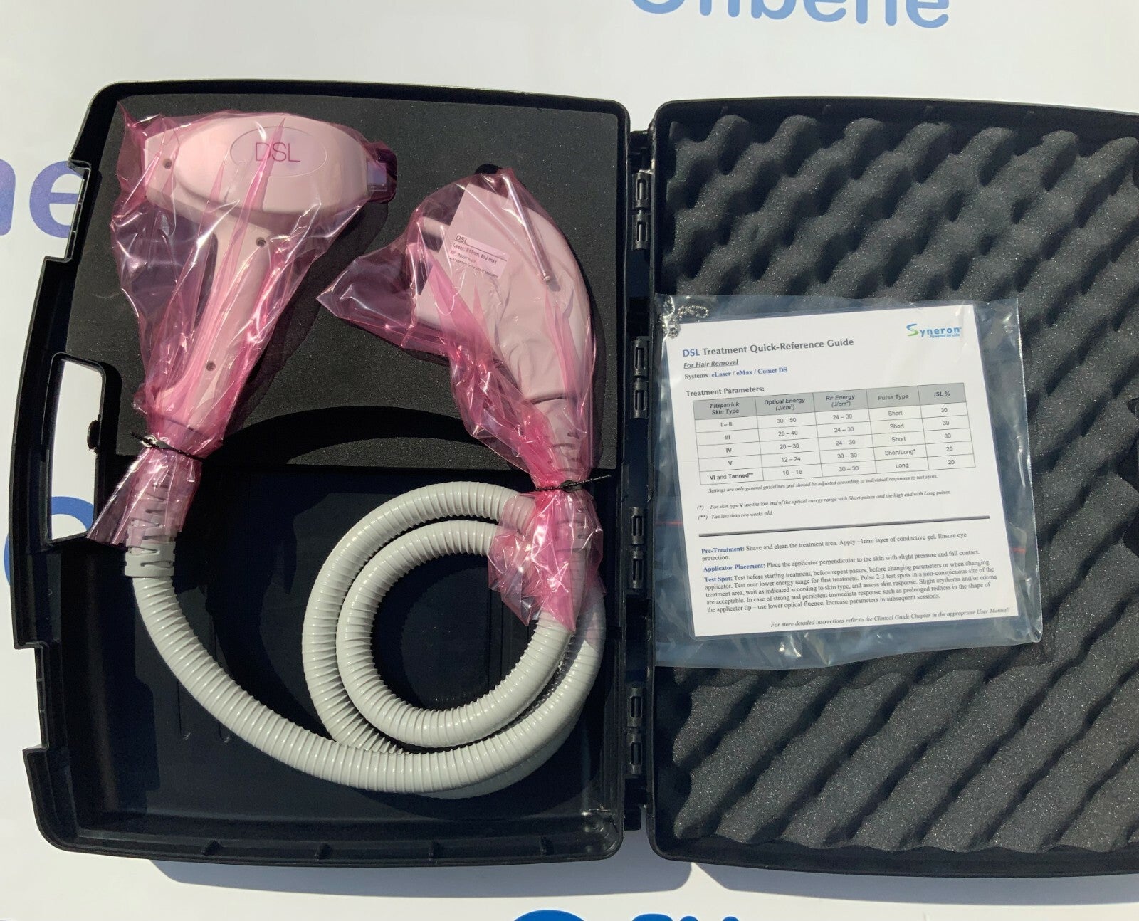 ✅Syneron Candela DSL Handpiece For E Laser And eMax Machines Laser Hair Removal