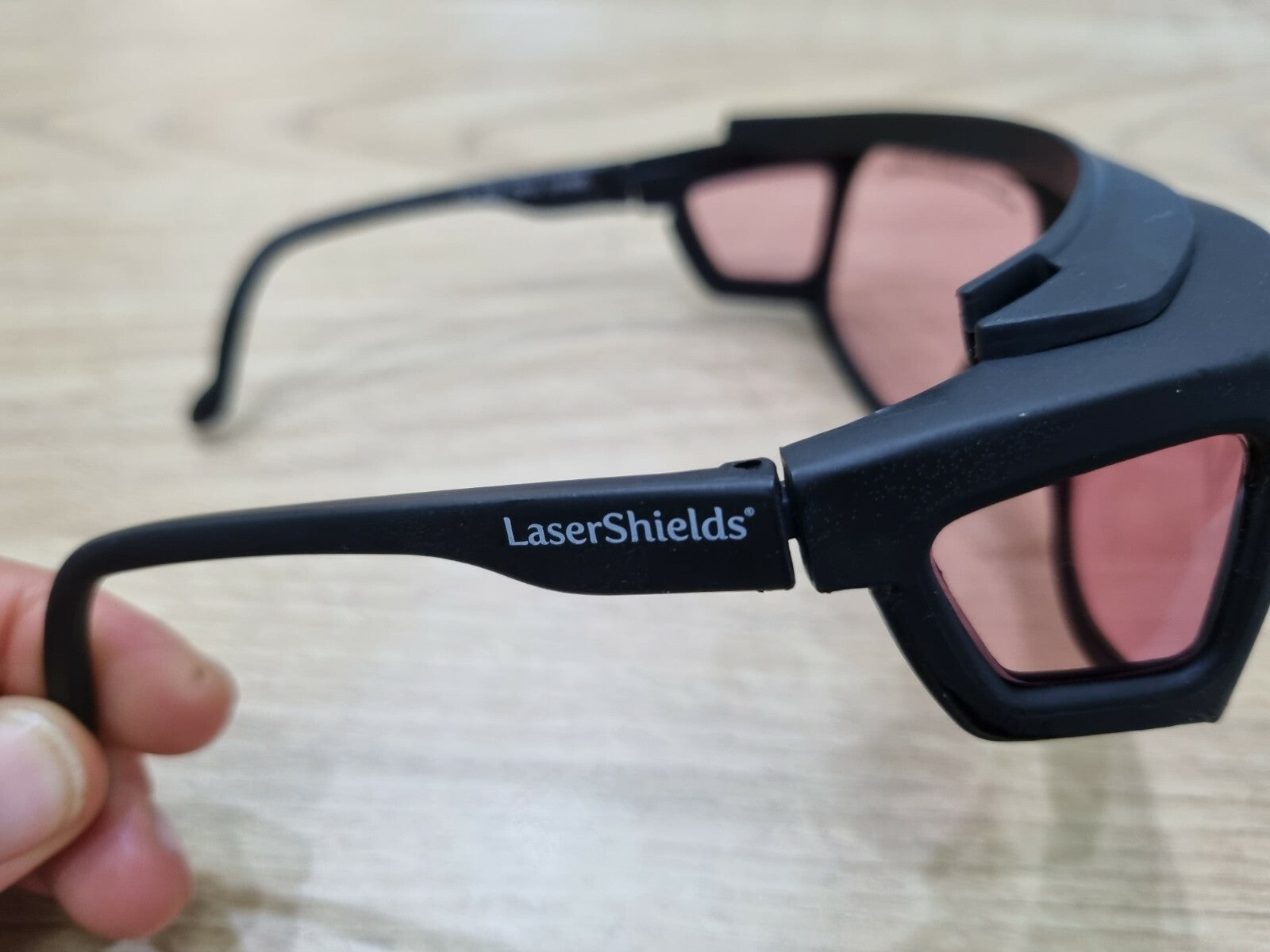 ✅ Laser Shields Glasses Protective Laser Eye-wear + I.P.L Eye Protection Noir