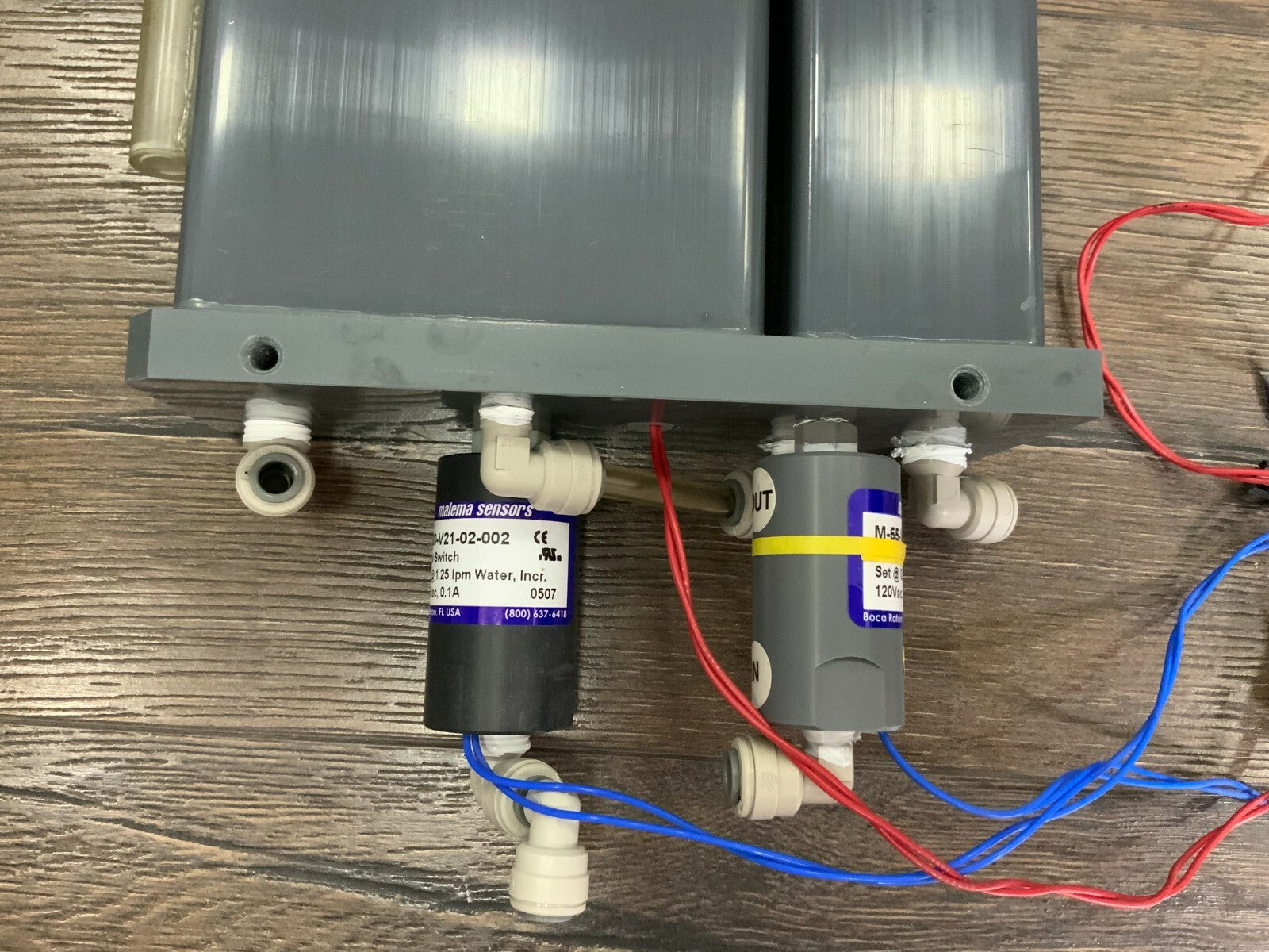 ✅Palomar StarLux System Malema Sensors Flow Switch 1.25 IPM Water,Incr CE, 0.1A