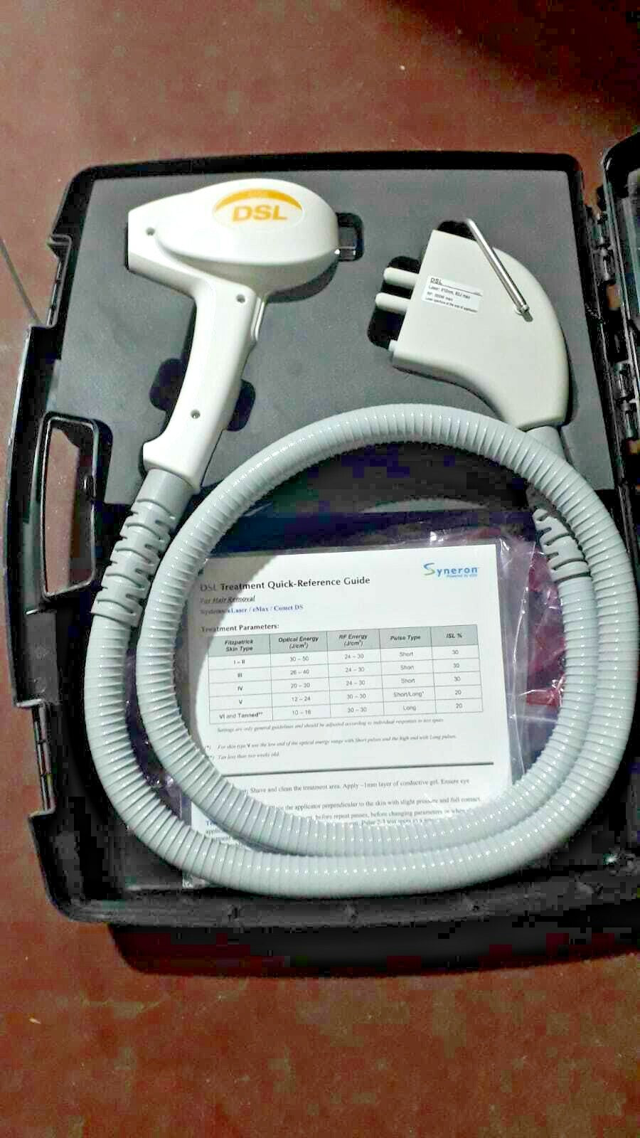 ✅Syneron Candela DSL Applicator For E Laser And eMax Machines Laser Hair Removal