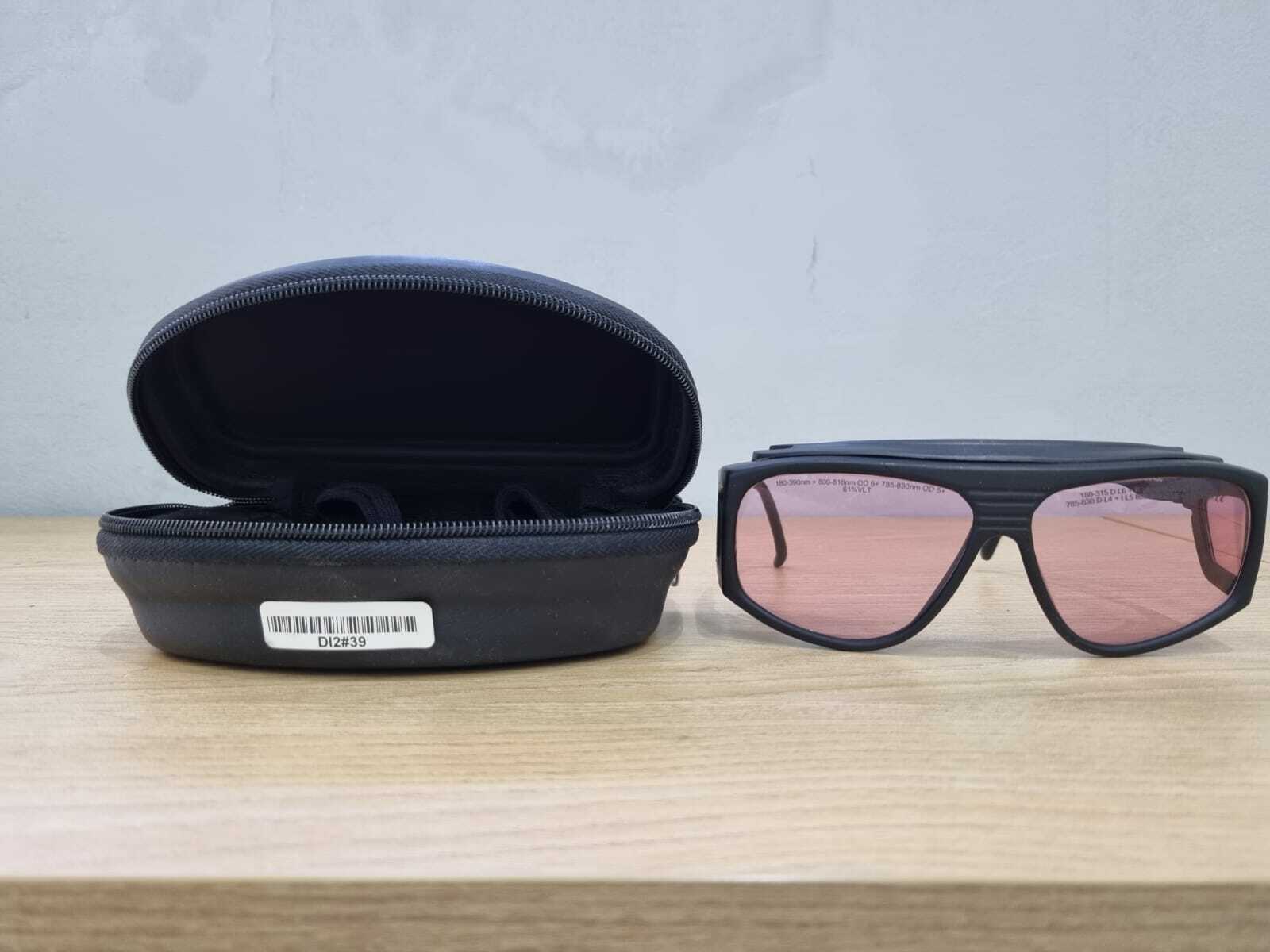 ✅ Laser Shields Glasses Protective Laser Eye-wear + I.P.L Eye Protection Noir