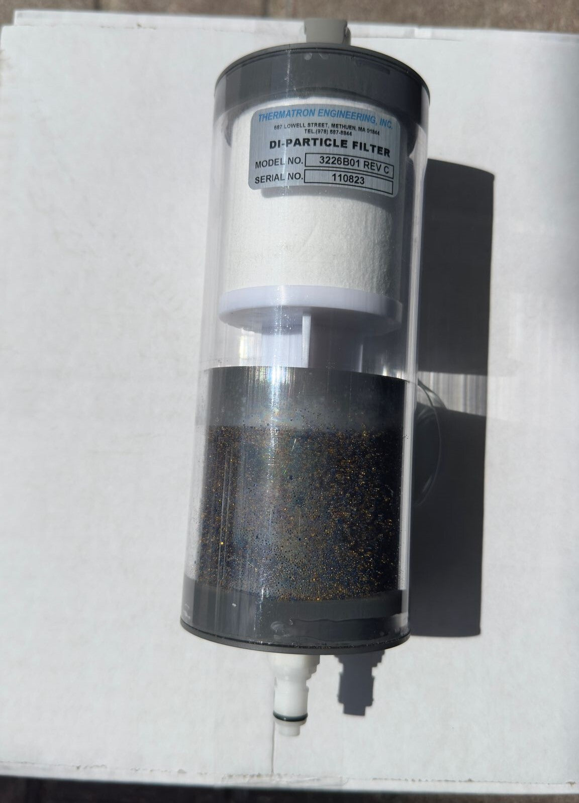 ✅ Candela Medical Water Filter Thermatron Engineering DI-Particle Model 3226B01