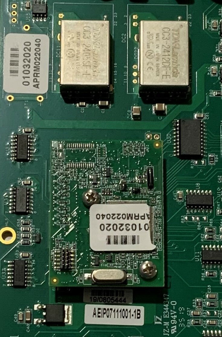 ✅ TDK Lambda Card 01032020 APRM022040 19/0805444 AEIP07111001-1B CC3-2412DF-E