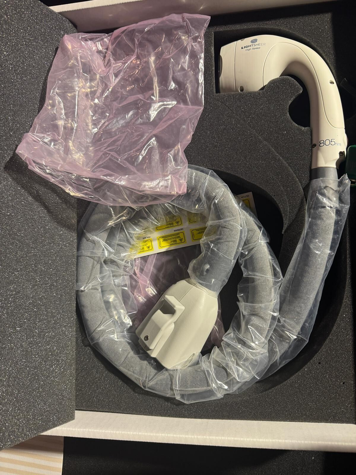 ✅NEW Lumenis LightSheer ET 805nm Diode Laser Handpiece – Genuine, Sealed in Box