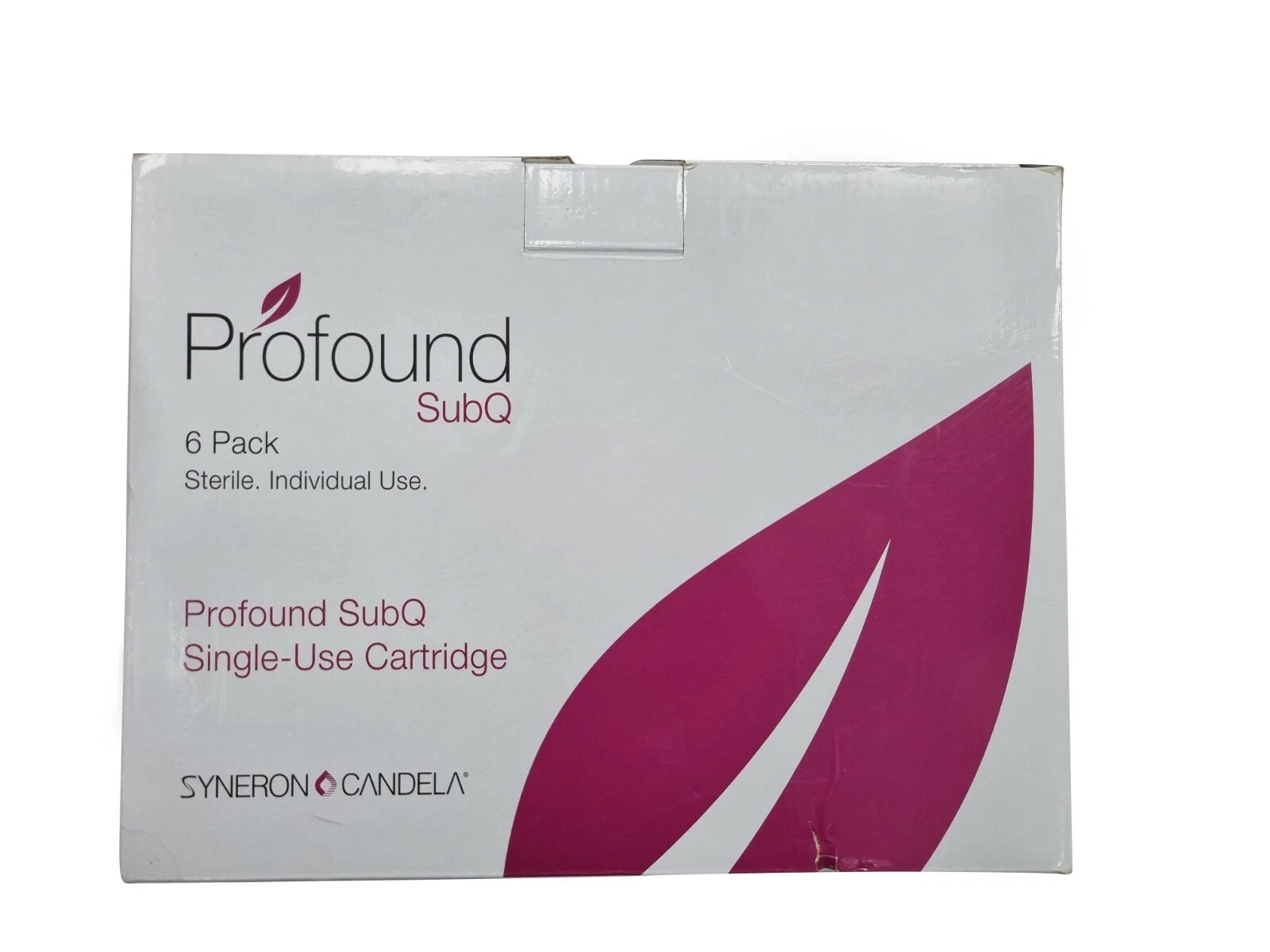 Syneron Candela Profound SubQ Single-Use Cartridge – Sterile Disposable (6 Pack) New