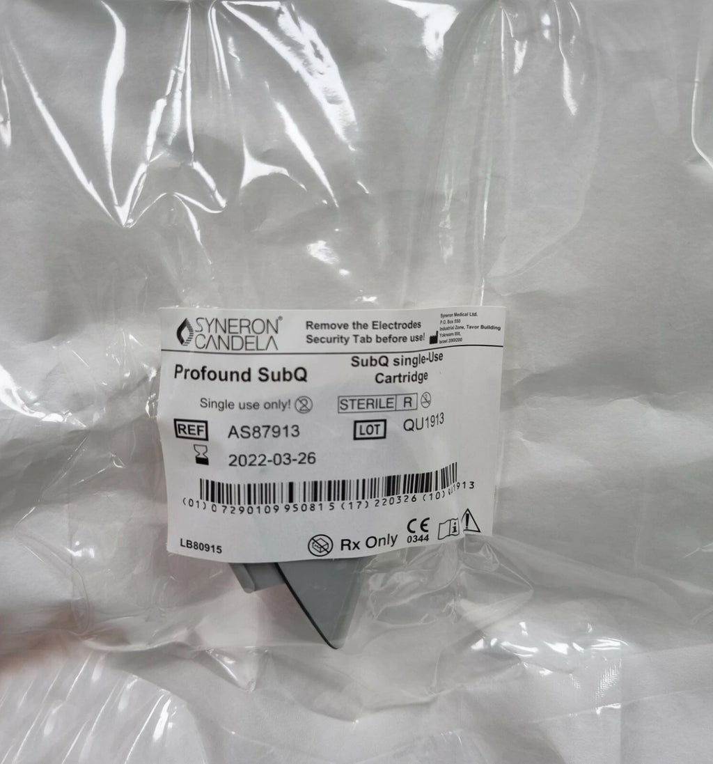 Syneron Candela Profound SubQ Single-Use Cartridge – Sterile Disposable (6 Pack) New